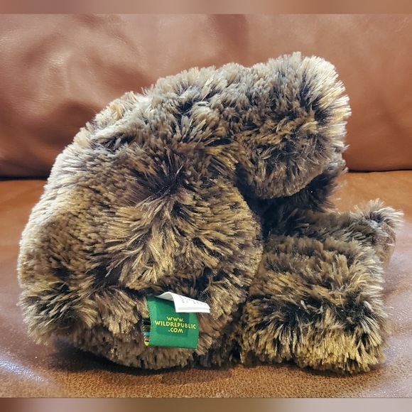 13 inch Wild Republic Brown Grizzly Bear Stuffed Animal Plush Toy Zoo Birthday - Picture 6 of 10